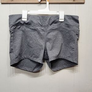 Jillian Michaels Impact Shorts XL Athletic Gray Workout Athleisure C229‎